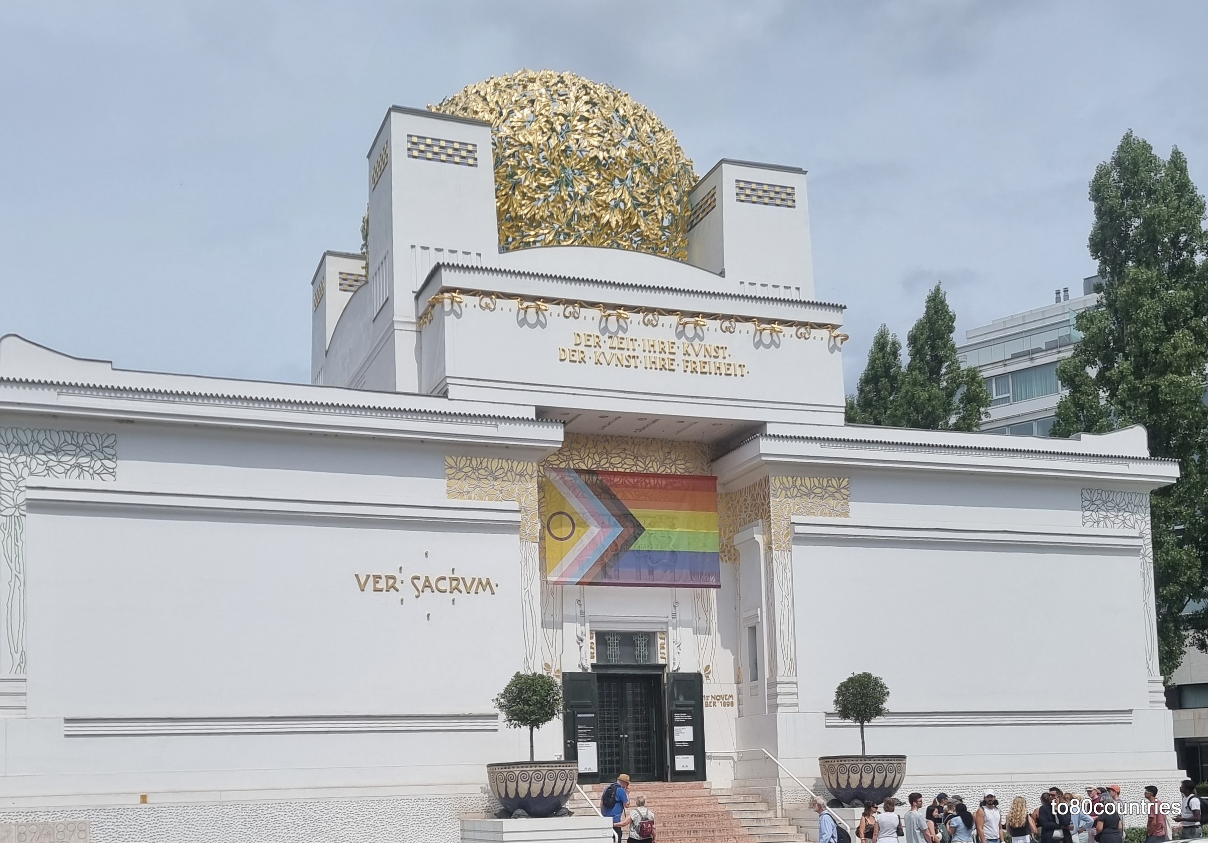 Das Secessions-Gebäude Wien