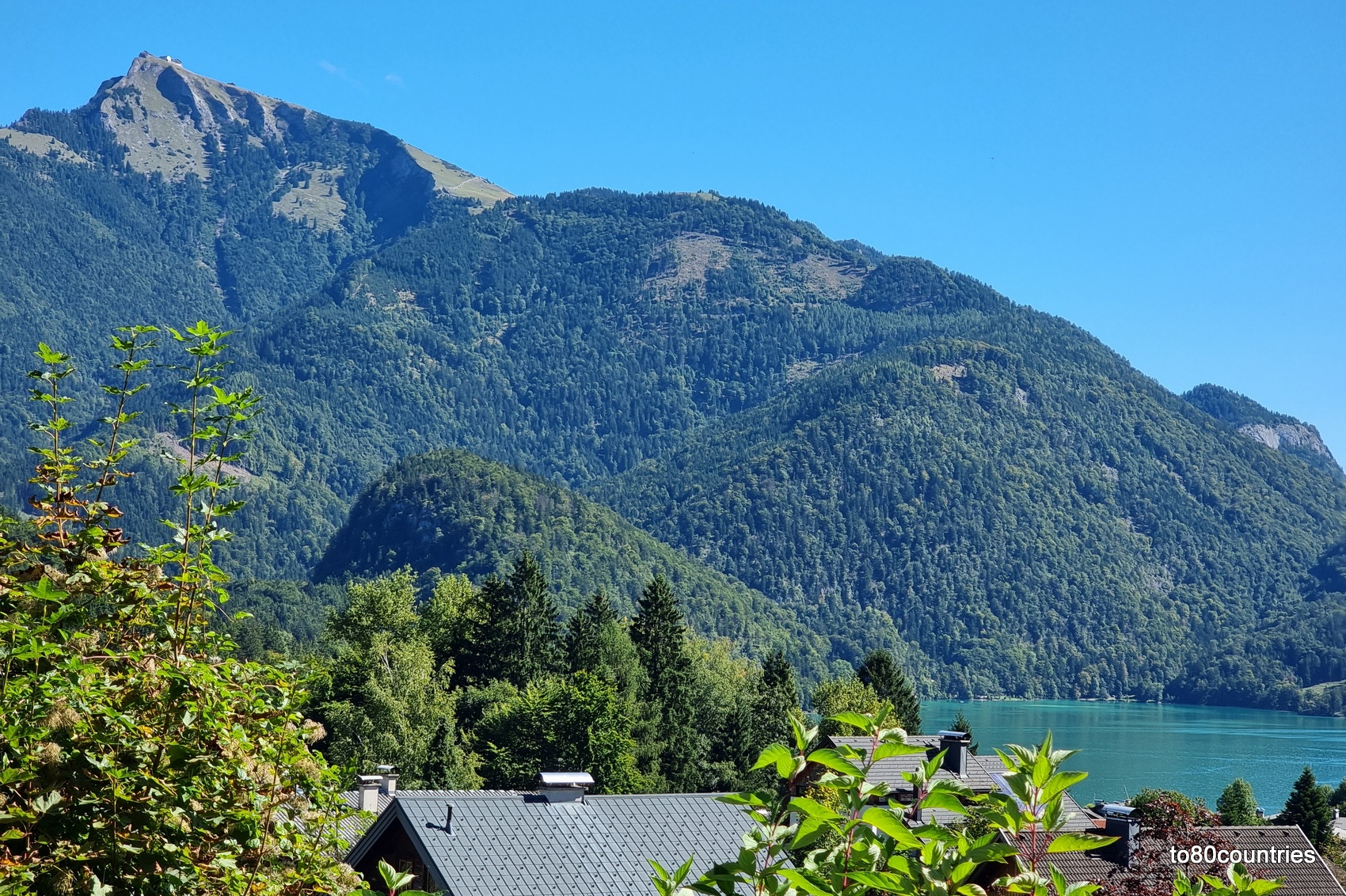 St. Gilgen am Wolfgangsee mit Schafberg