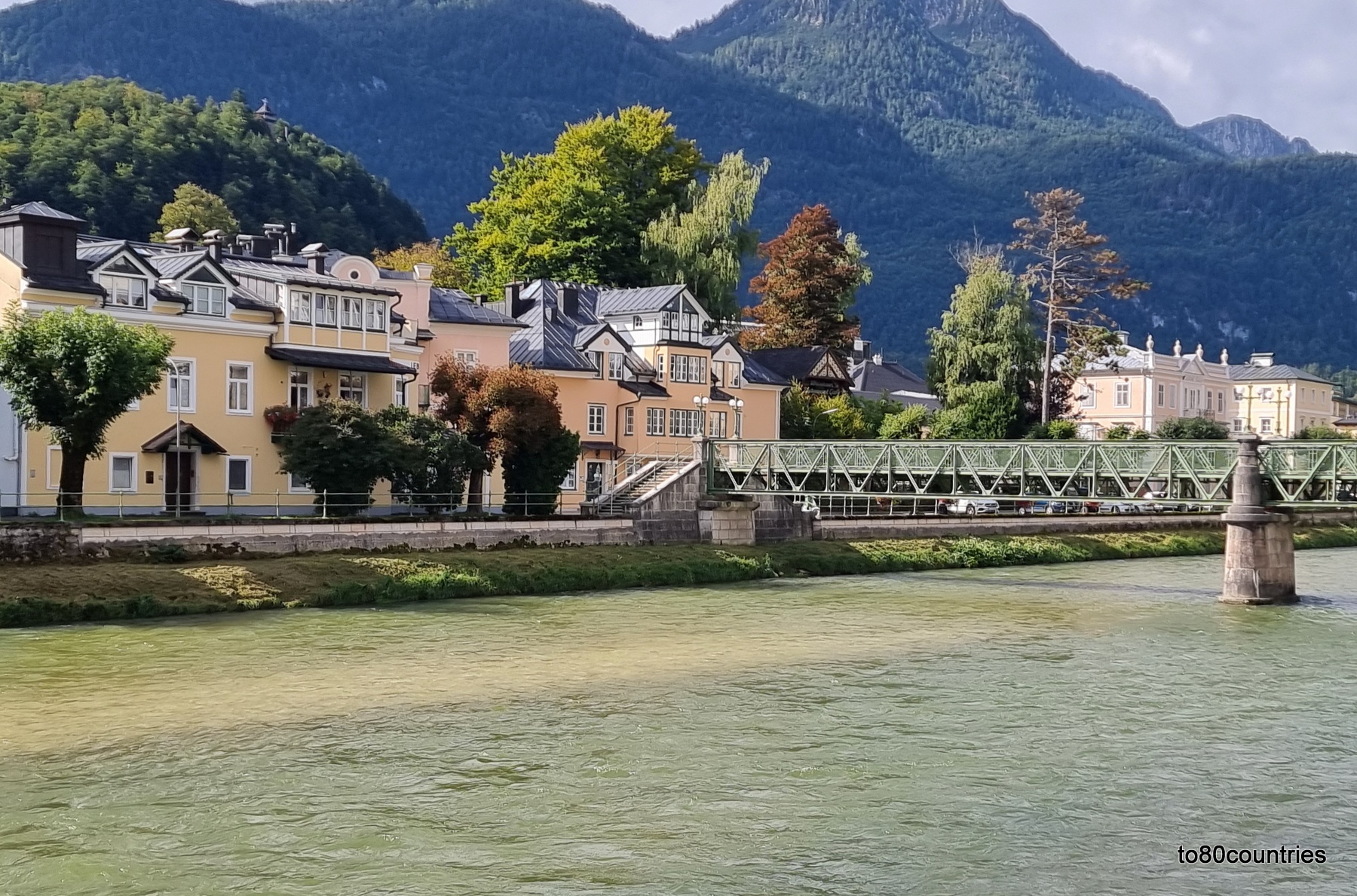 Leharsteg über die Traun