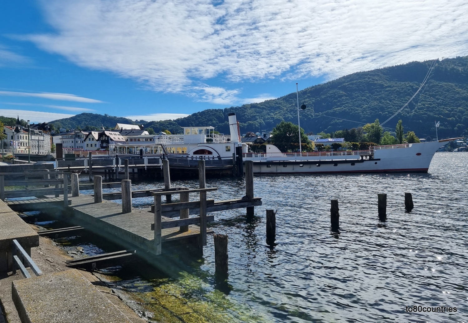 Raddampfer Gisela - Traunsee