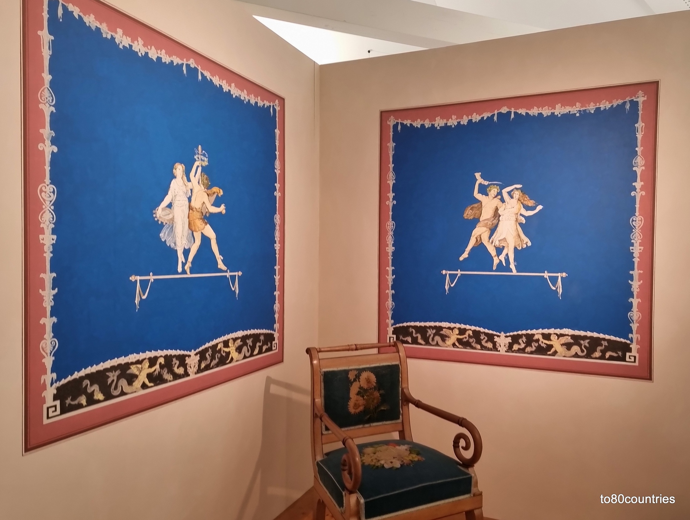 aus dem Blauen Salon - Schloss Ismaning