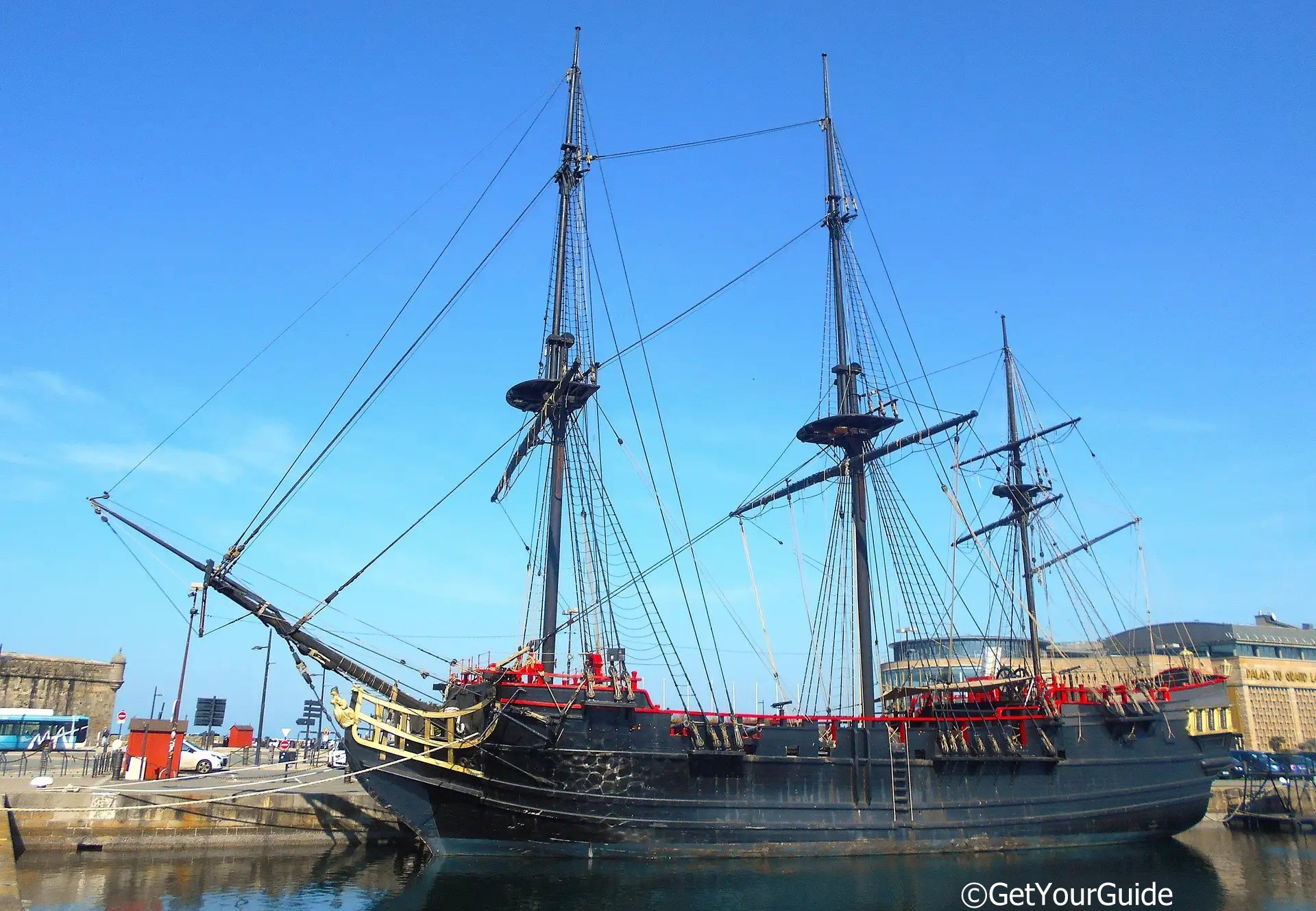 Korsarenschiff - St. Malo - Bretagne