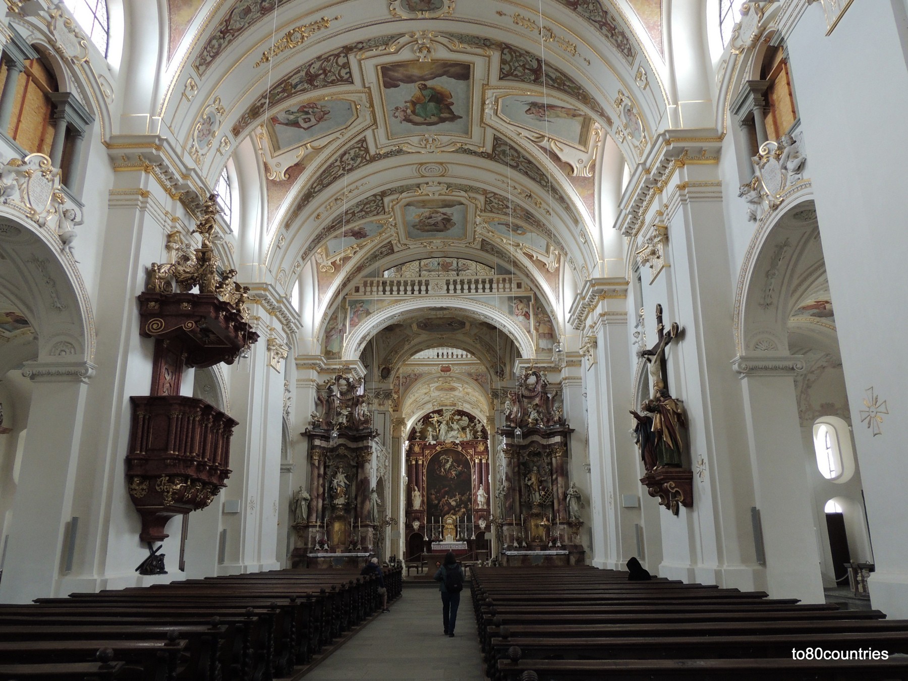 St. Lorenz in Kempten - Innenraum