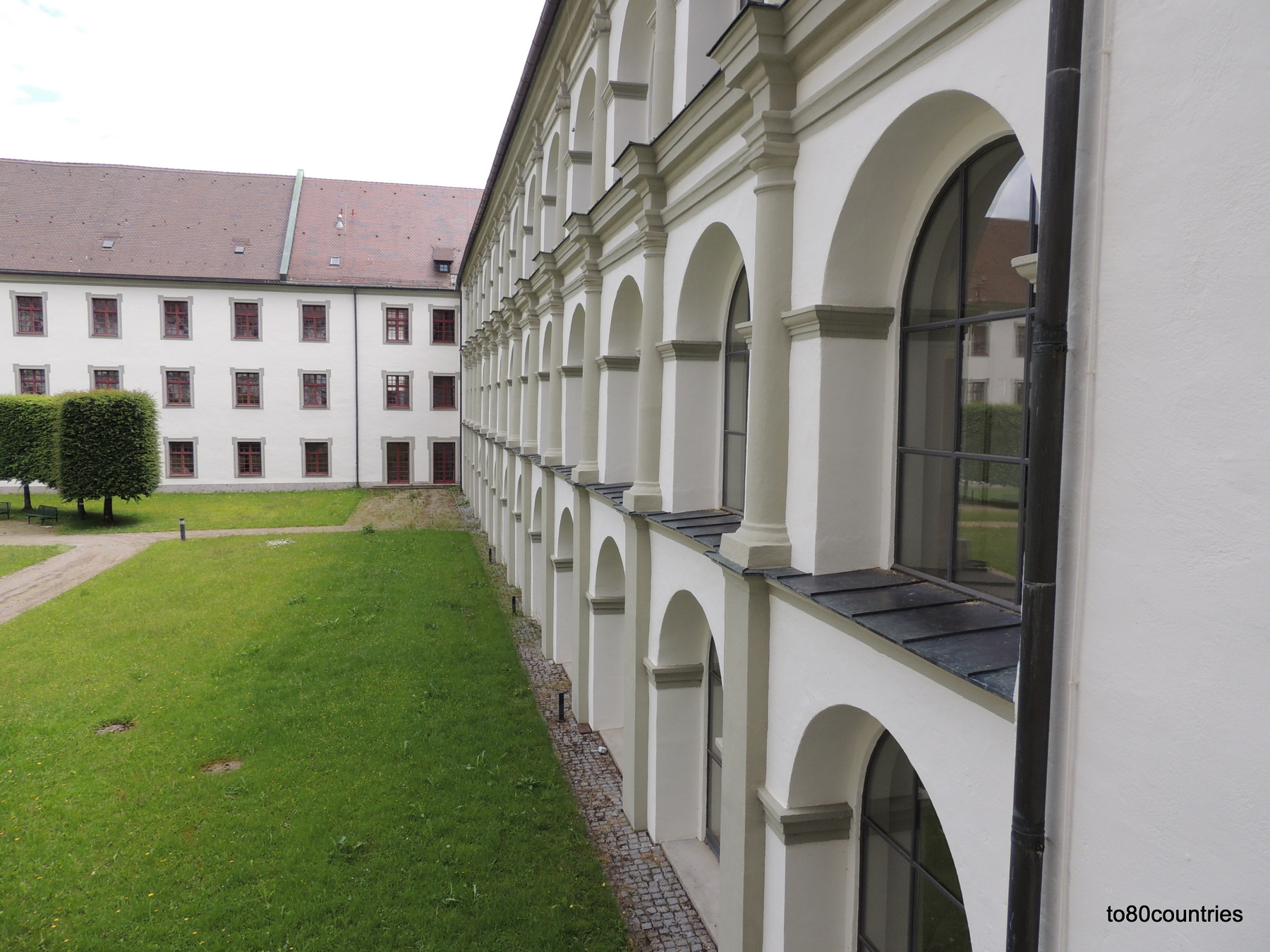 Fürstäbtliche Residenz - Innenhof
