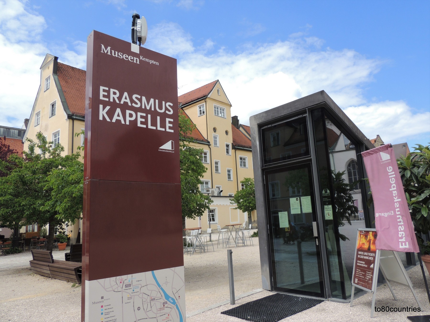 Zugang zur Erasmus-Kapelle - Kempten