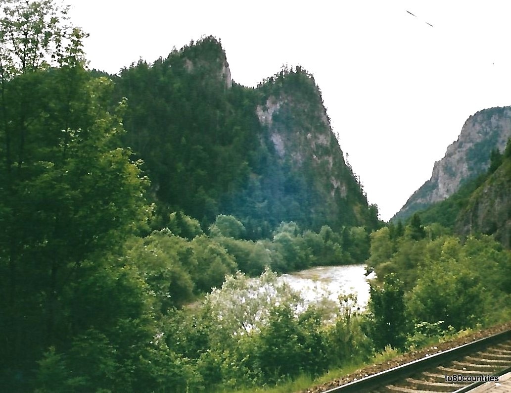 Kronprinz-Rudolfsbahn entlang der Enns