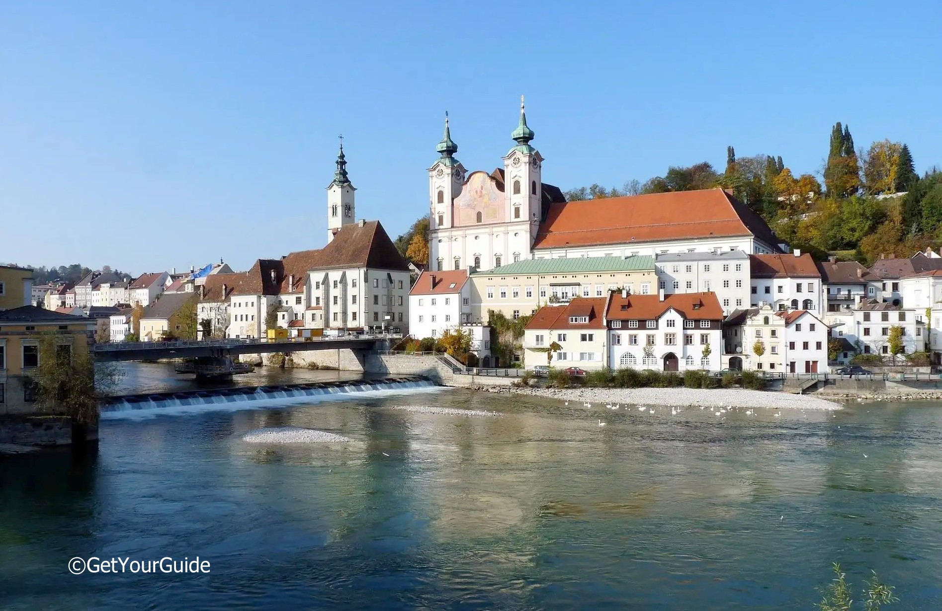 Enns-Radweg in Steyr