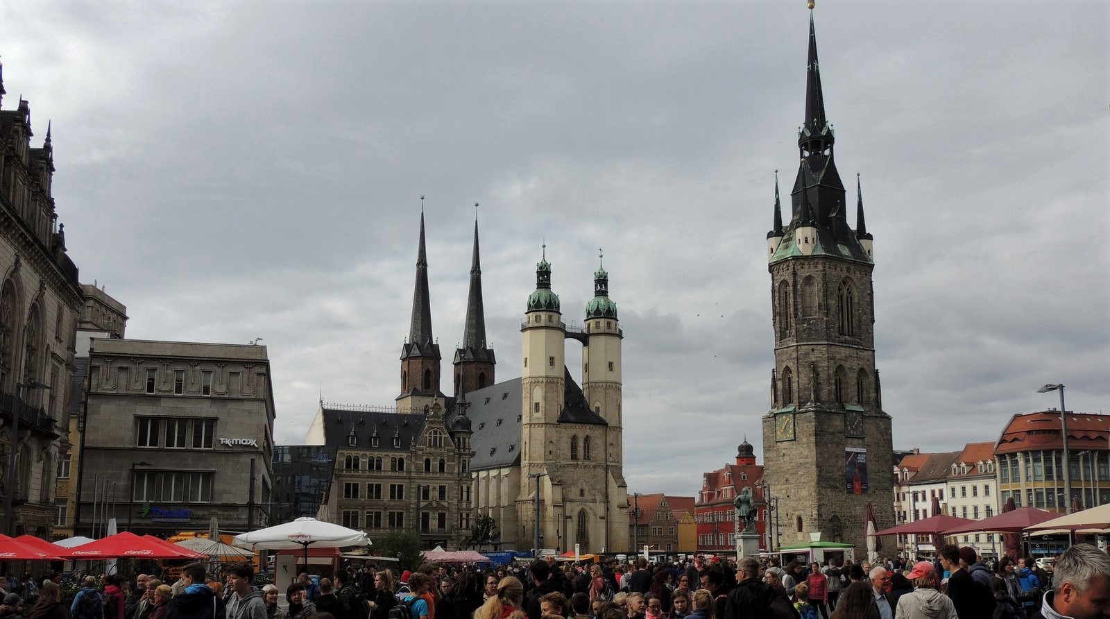 Auf dem Weg Halle an der Saale to eighty countries Städtereisen